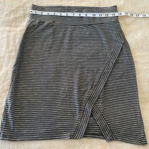 Toad&Co striped pencil skirt size XS